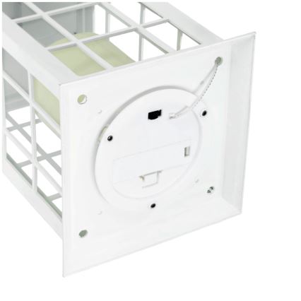 Suspension solaire LED/0,02W/1,2V 1xAA 2700K IP44 200 mAh blanc