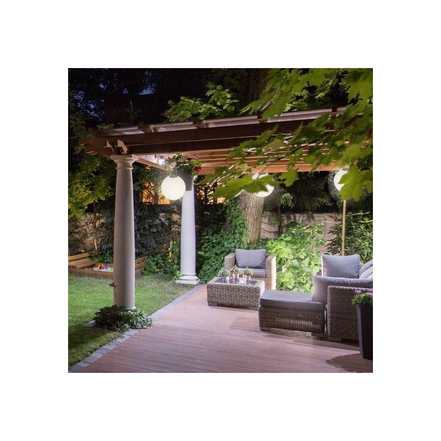 Suspension solaire ORIGAMI LED/0,08W/1,2V 300mAh d. 30 cm IP44