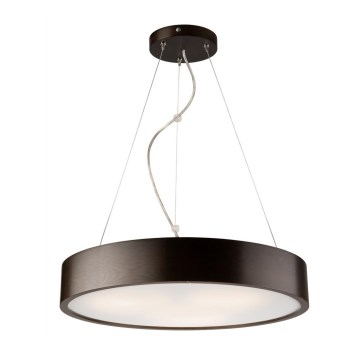 Suspension sur câble 3xE27/60W/230V Ø 47 cm pin sylvestre