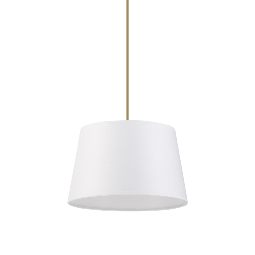 Suspension sur câble AIDA 1xE27/60W/230V Ø 25 cm chêne/marron/blanc