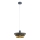 Suspension sur câble ALANA 1xE27/15W/230V gris/doré