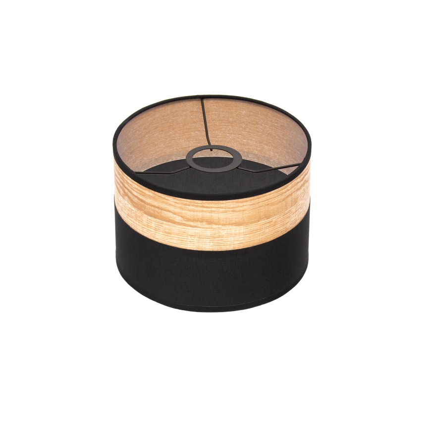 Suspension sur câble ALBA 3xE27/15W/230V noir/marron