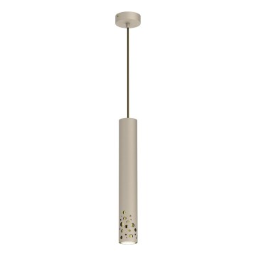 Suspension sur câble ALTRO 1xGU10/8W/230V beige