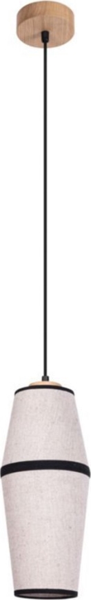 Suspension sur câble AMIGO 1xE27/25W/230V chêne