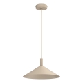 Suspension sur câble ANEGA 1xGX53/15W/230V Ø 30 cm beige