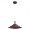 Suspension sur câble ANEGA 1xGX53/15W/230V Ø 30 cm bordeaux