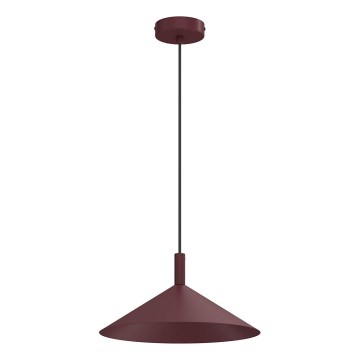 Suspension sur câble ANEGA 1xGX53/15W/230V Ø 30 cm bordeaux