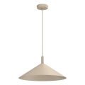 Suspension sur câble ANEGA 1xGX53/15W/230V Ø 40 cm beige