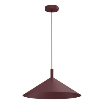 Suspension sur câble ANEGA 1xGX53/15W/230V Ø 40 cm bordeaux
