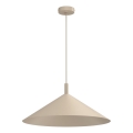 Suspension sur câble ANEGA 1xGX53/15W/230V Ø 50 cm beige