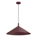 Suspension sur câble ANEGA 1xGX53/15W/230V Ø 50 cm bordeaux