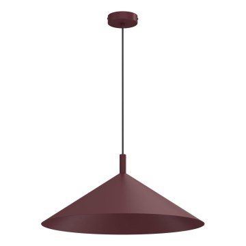 Suspension sur câble ANEGA 1xGX53/15W/230V Ø 50 cm bordeaux