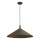 Suspension sur câble ANEGA 1xGX53/15W/230V Ø 50 cm brun