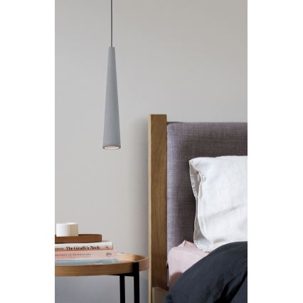 Suspension sur câble ANISHA 1xGU10/35W/230V grise