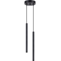 Suspension sur câble ARCHE 2xG9/8W/230V noire