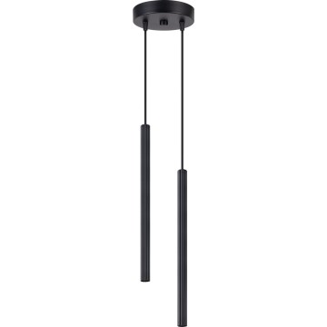 Suspension sur câble ARCHE 2xG9/8W/230V noire