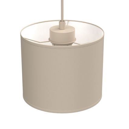 Suspension sur câble ARDEN 1xE27/15W/230V Ø 18 cm beige
