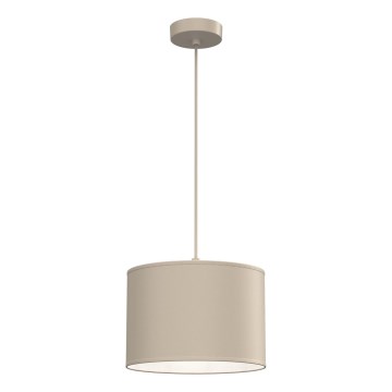 Suspension sur câble ARDEN 1xE27/15W/230V Ø 25 cm beige