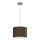 Suspension sur câble ARDEN 1xE27/15W/230V Ø 25 cm beige/marron