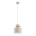 Suspension sur câble ASLI 1xE27/15W/230V beige