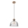 Suspension sur câble ASTA 1xE27/60W/230V Ø 28 cm chêne