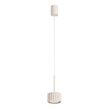 Suspension sur câble AURA 1xGX53/10W/230V crème