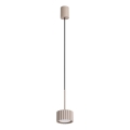 Suspension sur câble AURA 1xGX53/10W/230V taupe