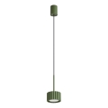 Suspension sur câble AURA 1xGX53/10W/230V verte