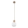 Suspension sur câble BALLO 1xE14/10W/230V beige
