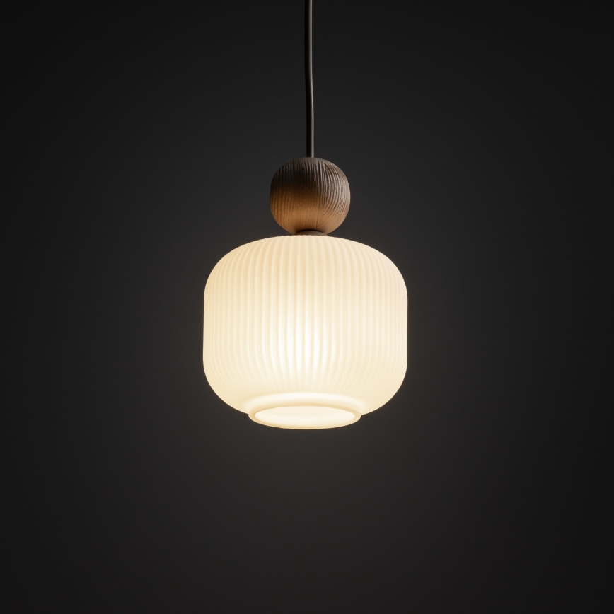 Suspension sur câble BALLO 1xE14/10W/230V beige