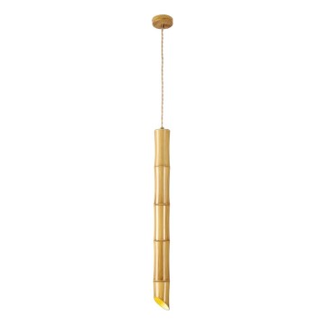 Suspension sur câble BAMBOO 1xGU10/50W/230V bambou