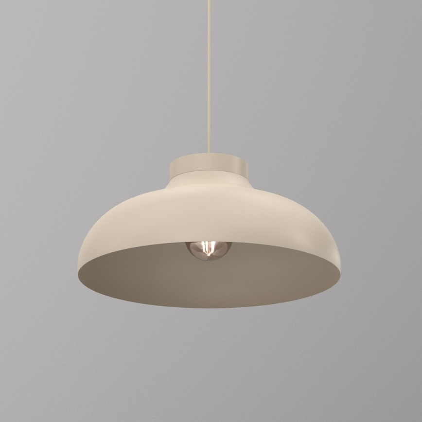 Suspension sur câble BASCA 1xE27/15W/230V beige