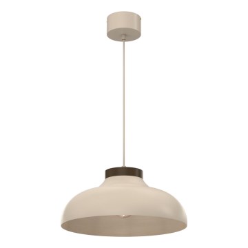 Suspension sur câble BASCA 1xE27/15W/230V beige/marron