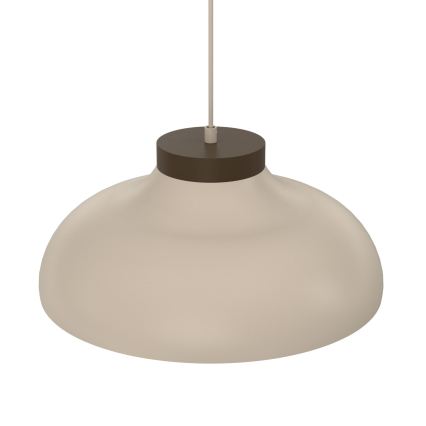 Suspension sur câble BASCA 1xE27/15W/230V beige/marron
