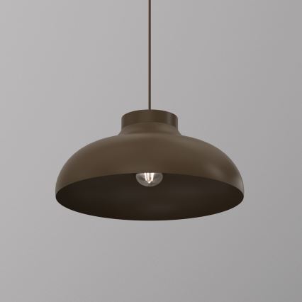 Suspension sur câble BASCA 1xE27/15W/230V marron