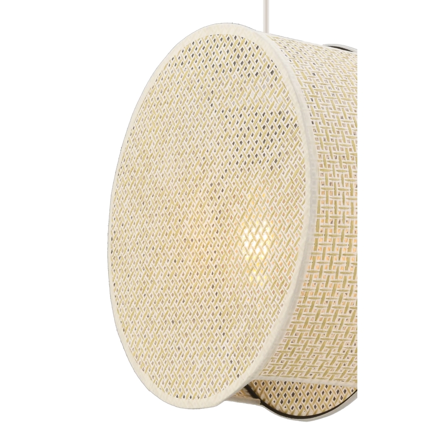Suspension sur câble BIG DRUM 1xE27/60W/230V crème