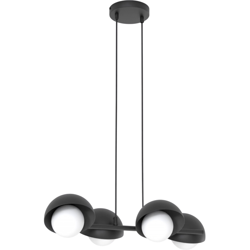 Suspension sur câble BOOM 4xG9/8W/230V noir