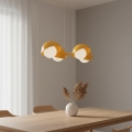 Suspension sur câble BOOM 4xG9/8W/230V orange