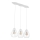 Suspension sur câble BRYLANT 3xE27/60W/230V blanc