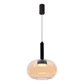 Suspension sur câble BUENO 1xGX53/9W/230V Ø 25 cm beige fumé