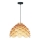 Suspension sur câble BURGO 1xE27/60W/230V Ø 50 cm