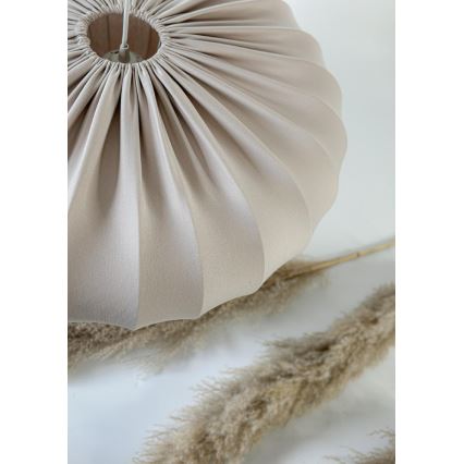 Suspension sur câble CAFEE 1xE27/40W/230V Ø 52 cm beige