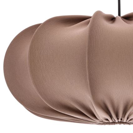 Suspension sur câble CAFEE 1xE27/40W/230V, Ø 52 cm, marron