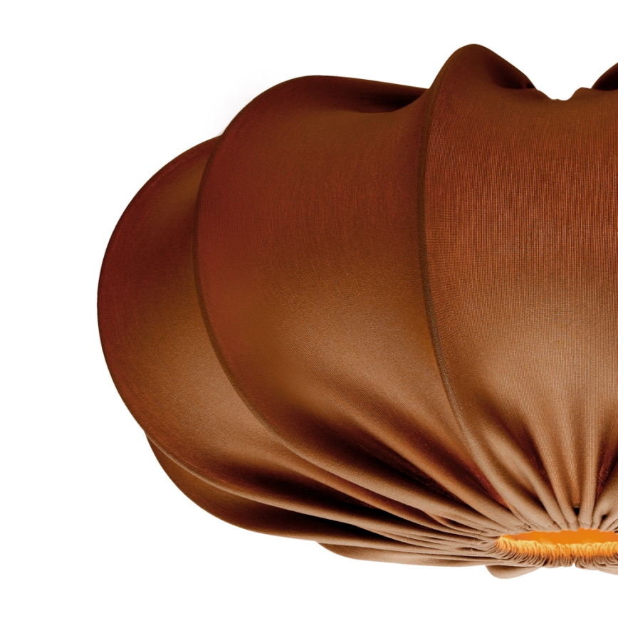 Suspension sur câble CAFEE 1xE27/40W/230V, Ø 52 cm, marron