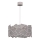 Suspension sur câble CAMO 3xE27/15W/230V beige