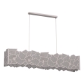 Suspension sur câble CAMO 5xE27/15W/230V beige
