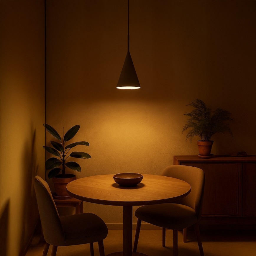 Suspension sur câble CAPITAL 1xGX53/15W/230V Ø 17 cm beige