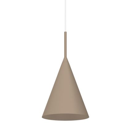 Suspension sur câble CAPITAL 1xGX53/15W/230V Ø 17 cm beige