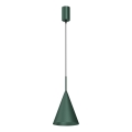 Suspension sur câble CAPITAL, 1xGX53/15W/230V, Ø 17 cm, vert