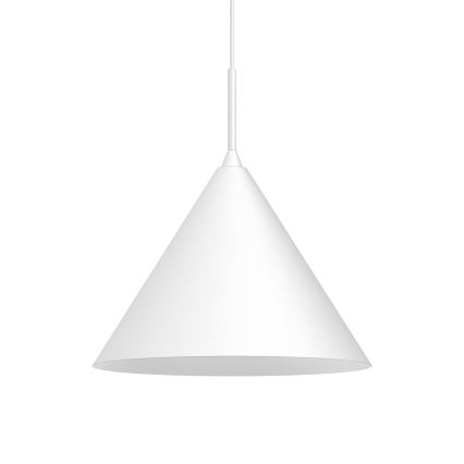 Suspension sur câble CAPITAL 1xGX53/15W/230V Ø 32 cm blanche